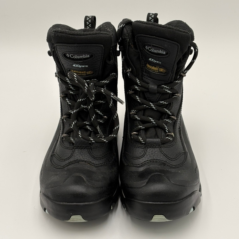 Columbia Womens Waterproof Insulated Bugabootres Plus Boot 8 Black BL1332-011